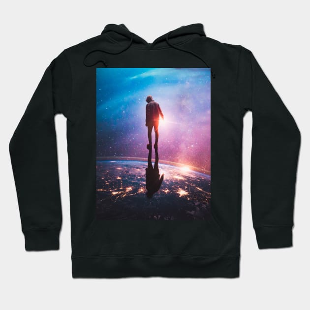 A World Away Hoodie by sublimenation